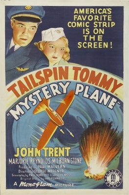 Mystery Plane Metal Framed Poster