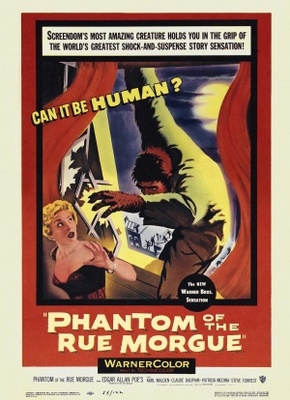 Phantom of the Rue Morgue Wooden Framed Poster