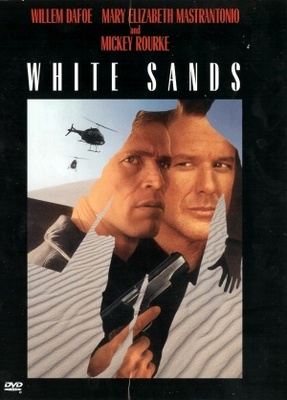 White Sands Wooden Framed Poster