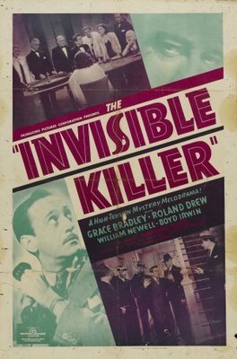 The Invisible Killer Wooden Framed Poster