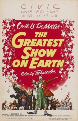 The Greatest Show on Earth Poster with Hanger