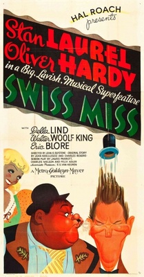 Swiss Miss Wooden Framed Poster