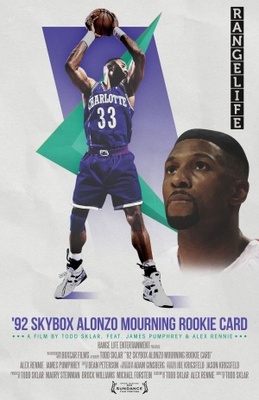 '92 Skybox Alonzo Mourning Rookie Card Poster 723466
