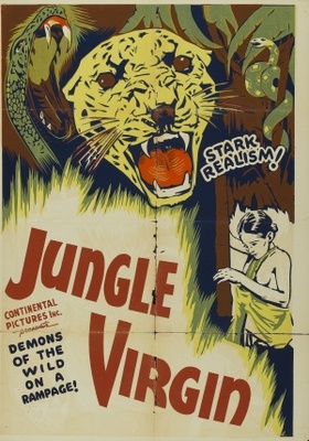 Jaws of the Jungle Canvas Poster
