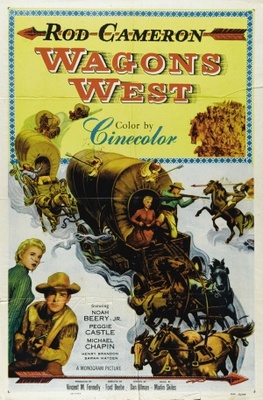 Wagons West Canvas Poster