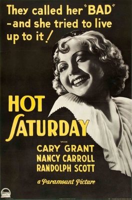 Hot Saturday Wooden Framed Poster