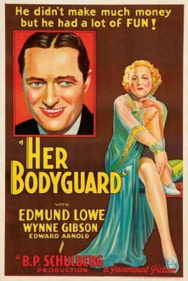 Her Bodyguard Wooden Framed Poster
