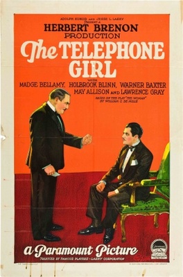 The Telephone Girl Metal Framed Poster
