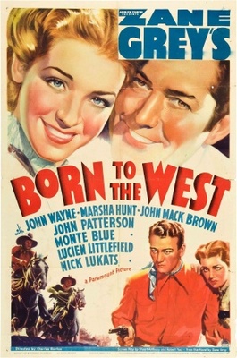 Born to the West Canvas Poster