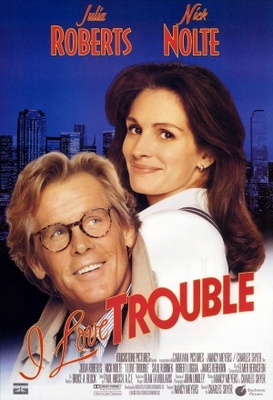 I Love Trouble Poster with Hanger