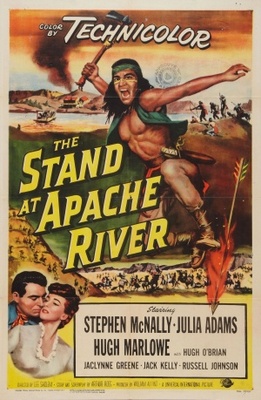 The Stand at Apache River Wood Print
