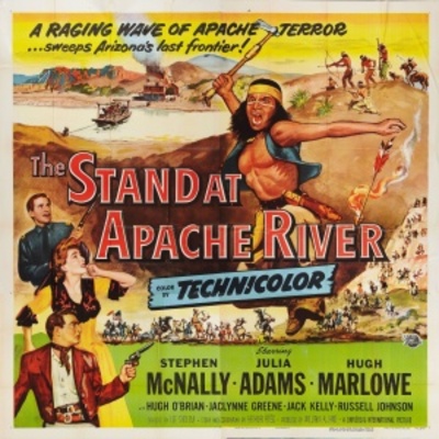 The Stand at Apache River Metal Framed Poster