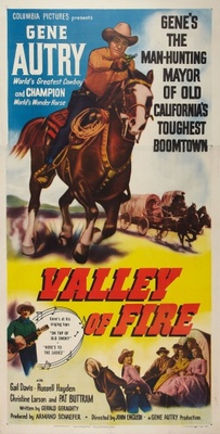 Valley of Fire Metal Framed Poster