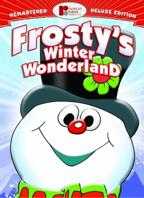 Frosty's Winter Wonderland Wooden Framed Poster