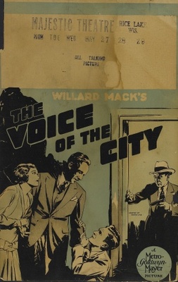 Voice of the City Wooden Framed Poster