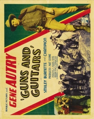 Guns and Guitars Canvas Poster