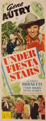 Under Fiesta Stars Wood Print