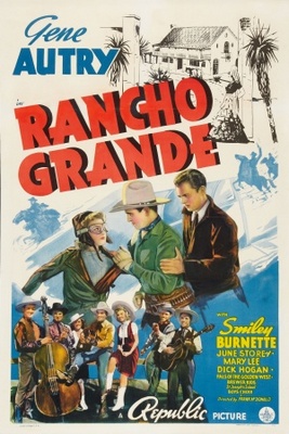 Rancho Grande Metal Framed Poster