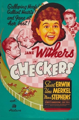Checkers Metal Framed Poster