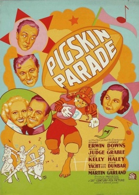 Pigskin Parade Metal Framed Poster