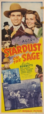 Stardust on the Sage Wooden Framed Poster