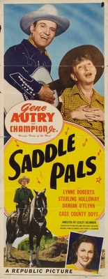Saddle Pals Poster with Hanger