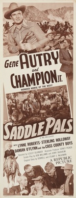 Saddle Pals Wooden Framed Poster