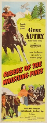 Riders of the Whistling Pines Poster with Hanger