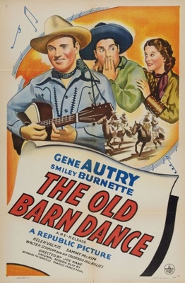 The Old Barn Dance Poster with Hanger