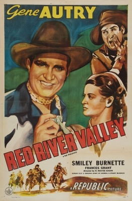 Red River Valley Wooden Framed Poster