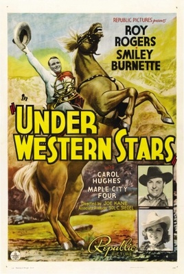 Under Western Stars Canvas Poster