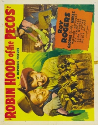 Robin Hood of the Pecos Wood Print