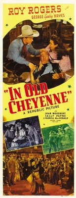 In Old Cheyenne Poster with Hanger