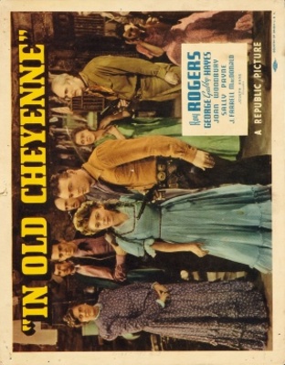 In Old Cheyenne Canvas Poster