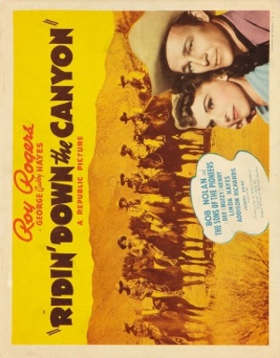 Ridin' Down the Canyon Poster with Hanger