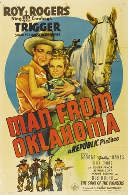 Man from Oklahoma Metal Framed Poster