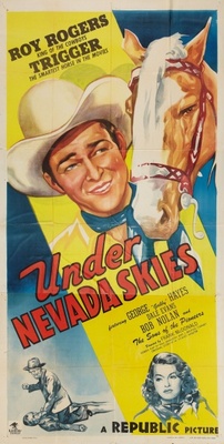 Under Nevada Skies Metal Framed Poster