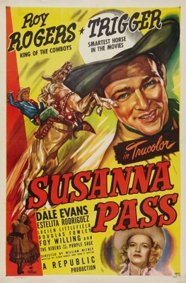 Susanna Pass Poster with Hanger