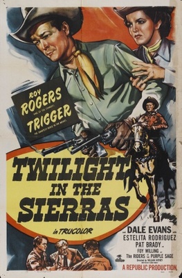 Twilight in the Sierras Canvas Poster