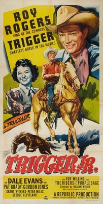 Trigger, Jr. Wooden Framed Poster