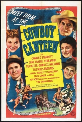 Cowboy Canteen Canvas Poster