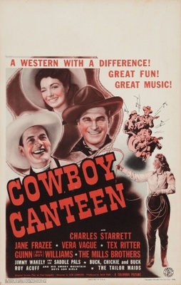 Cowboy Canteen Canvas Poster