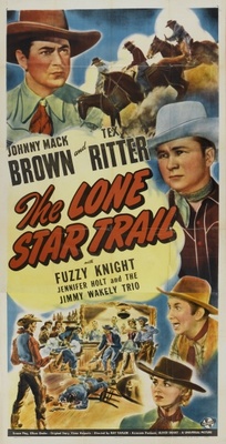 The Lone Star Trail Poster with Hanger