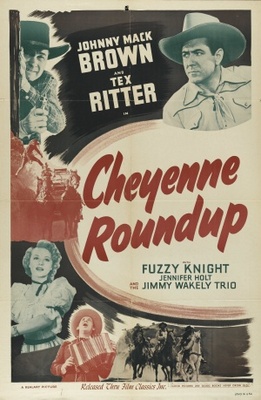 Cheyenne Roundup Metal Framed Poster