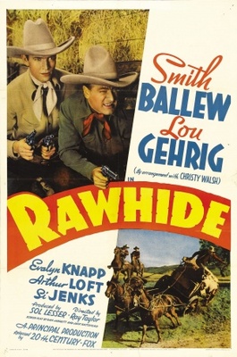 Rawhide Wooden Framed Poster