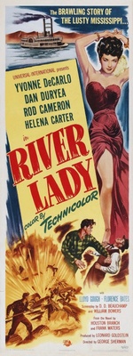 River Lady Canvas Poster