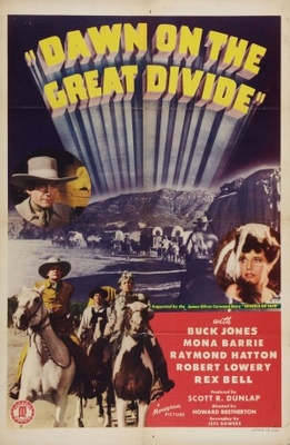 Dawn on the Great Divide Canvas Poster