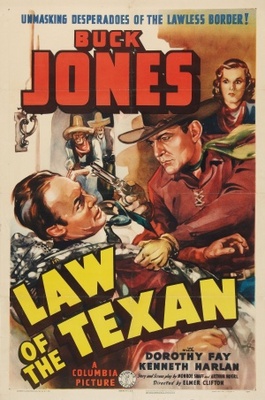 Law of the Texan Metal Framed Poster