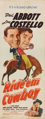 Ride 'Em Cowboy poster
