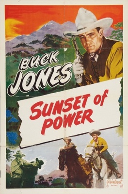 Sunset of Power Poster with Hanger
